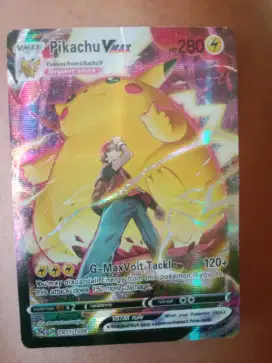Kartu pokemon pikachu Vmax