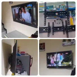 Pasang bracket tv led