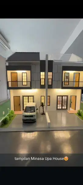 Rumah murah 2 lantai Minasa upa dkt kampus UNM UNISMUH.