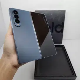 LIKE NEW Samsung Z Fold 4 FULLSET Grey Green 12/256GB Mulus No Minus