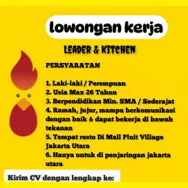 Berpengalaman Leader & Waiter
