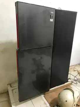 Kulkas 2 pintu AQUA D251 compressor warranty 7 tahun