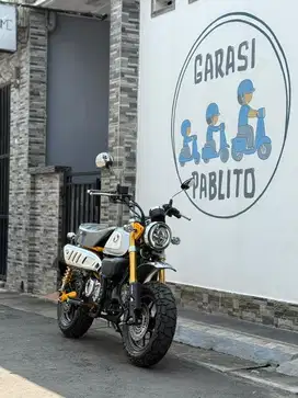 (Plat L) honda monkey gen3 yellow 2022