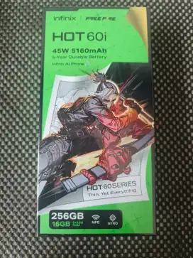 Infinix hot 60i 8/256 SEGEL BOX BARU