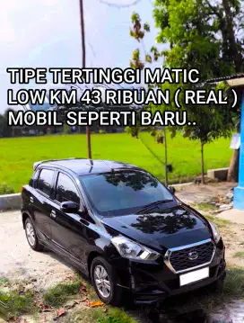 DATSUN GO MATIC TERTINGGI KM 43 RIBU