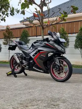 Kawasaki Ninja 250 ABS FI thn 2016 pmk 2017 Odo 22rb Koko Motor