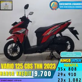VARIO 125 CBS MURAH BERGARANSI CASH/KREDIT FREE OLI READY STOK