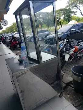 DIJUAL ETALASE  BEKAS FULL STAINLESS STEEL