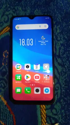 Oppo A7 ram4/64gb 4G fullset