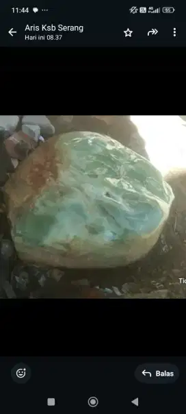 Batu giok cina asli berat 270 kg