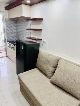 Sewa apartemen Bassura atas mall 2br jadi 1br full furnished