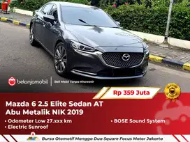 [ LOW KM ] Mazda 6 Mazda6 2.5 Elite Sedan AT Abu Metalik 2019/2020