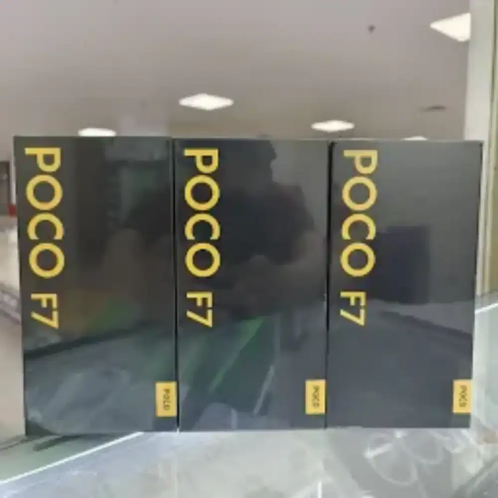 Xiaomi poco F7 12/512 silver black hitam