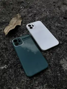 TPU Glass Case Colourful iPhone 12