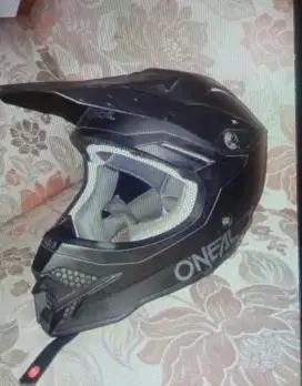 Jual helm cross merk oneil ORI hitam xl