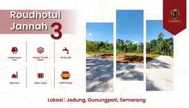 KAVLING MURAH ROUDHOTUL JANNAH 3 SHM READY (50 Meter dari Jalan Raya)