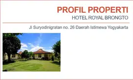 Dijual Hotel Bintang 3 Aktif di pusat kota Yogyakarta
