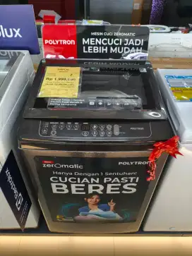 Cuci Gudang Mesin Cuci Polytron 7 KG Cicilan Tanpa DP Gratis 2x Cicila