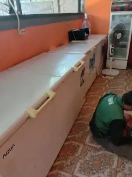 Jual Bu freezer bekas durian