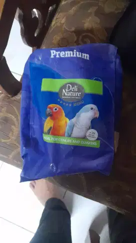 Makanan burung Quaker parrot
