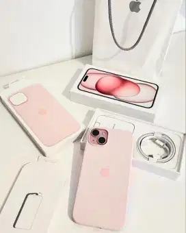 Ready iPhone 15pink 128gb cicilan tanpa DP syarat KTP lokasi MALKOT