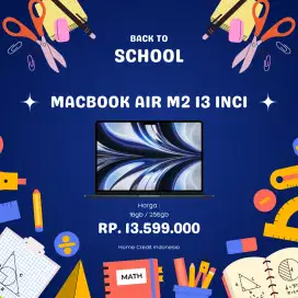 MACBOOK AIR M2 256GB DISKON 1.4JT