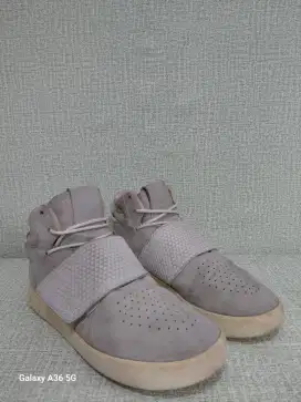 Adidas Tubular Invader strap grey Size 41 insole 25.5cm