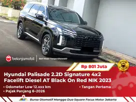 [ LOW KM ] Hyundai Palisade 2.2D Signature Diesel AT Black 2023/2024