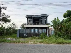 SALE Tanah 600rb-an/m² Bonus Bangunan Gudang di Juwiring, Klaten