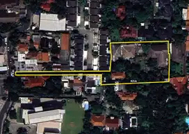 Cilandak kko Paso Tanah luas 4434 ngantong pinggir jalan utama