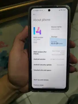 Poco X3 NFC, bekas, masih mulus 98%