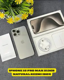 Iphone 15 pro max 512gb natural ibox