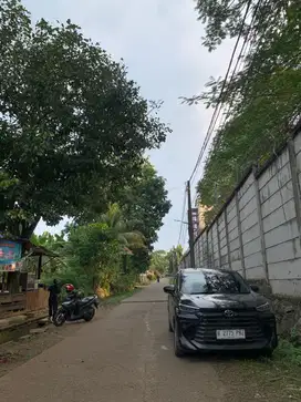 Fasum Jalan Cor Beton 5 meter, Tanah Kavling Cikeas Bogor