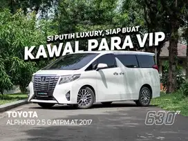 FREE GARANSI MESIN TOYOTA ALPHARD 2.5 G ATPM AT 2017 PUTIH