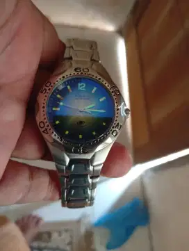 Fossil Blue Ori glossy warna degradasi Mulus jam saja size42mm