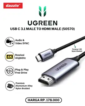 UGREEN TYPE C TO HDMI MALE (50570)