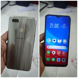 OPPO A7 3/64 gold mulus greess no minus