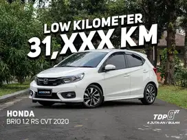FREE BBM FULL TANK HONDA BRIO 1.2 RS CVT MATIC 2020 PUTIH