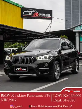 BMW X1 sDrive 18i xLine Panoramic F48 2017 Hitam AT
