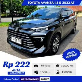 TOYOTA AVANZA 1.5 G 2023 AT