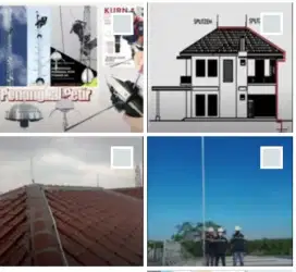 Spesialis ahli jasa pasang penangkal petir dan grounding mesin