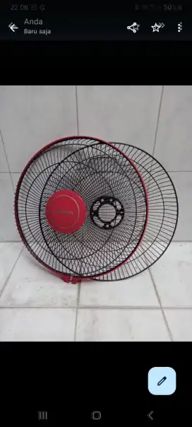 Jaring kipas angin maspion 12 inchi baru