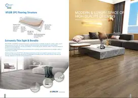 LANTAI SPC KFLOR WOOD TEBAL 5,5mm