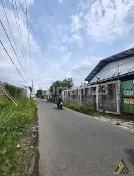 Tanah Zona Industri 6000m² Solo Baru – Lebar Depan 30m, Akses Luas,