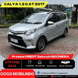 [Dp5jt] Toyota Calya G Matic 2017 Plat H ORISINIL Kredit Murah