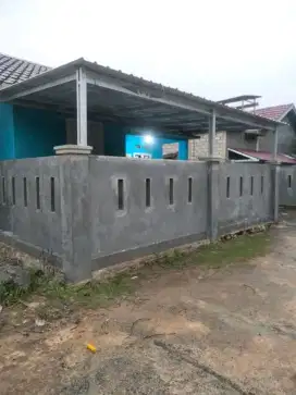 Kanopi teras rumah menggunakan baja ringan atap galvalum murah