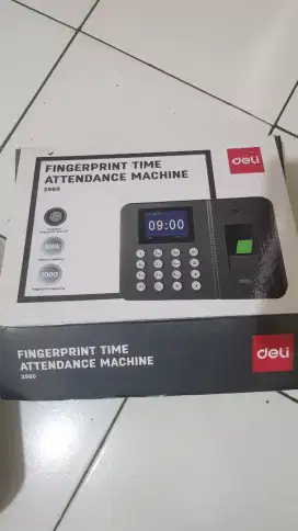 Deli 3960 finger print attendance