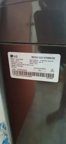 Mesin Cuci LG Inverter 13kg – Super Irit, Turbo Kencang!