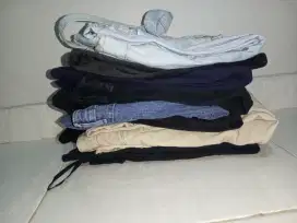 Paket Usaha Celana 10 pcs – Cocok Untuk Thrift Shop Modal Kecil