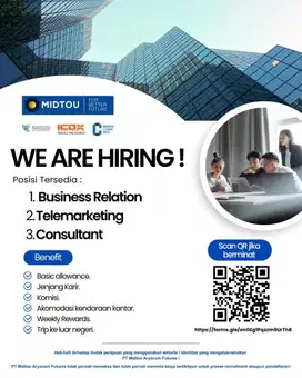 Loker terbatas tidak ada biaya admin